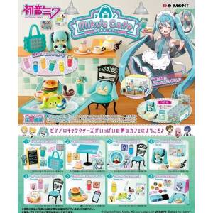 Hatsune Miku : Miku's Cafe - 8 Packs/Box [Re-Ment]