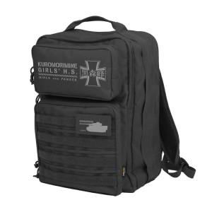 Girls und Panzer: Kuromorimine Girls Academy - Functional Backpack (Black) [COSPA]