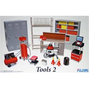 GT-26 - Tools Set Vol. 2 1/24 (Plastic Model Kit) [Fujimi]