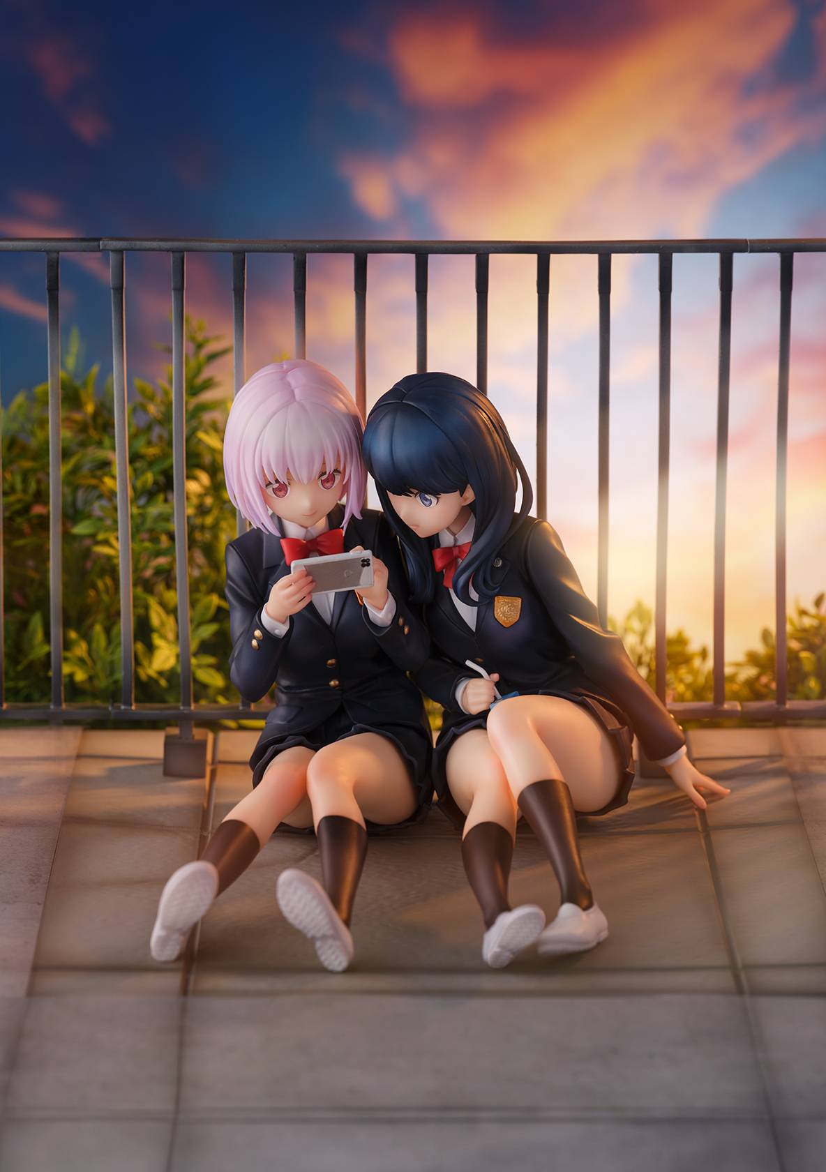 Shibuya Scramble Figure: Gridman Universe - Shinjou Akane & Takarada Rikka 1/7 [eStream]