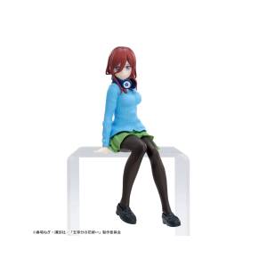 Premium Chokonose Figure: The Quintessential Quintuplets -  Nakano Miku (2nd Hand Prize Figure) [SEGA]