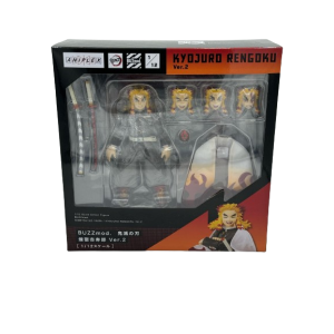 [Damaged] Demon Slayer / Kimetsu no Yaiba: Kyojuro Rengoku Ver.2 1/12 - BUZZmod Action Figure (Limited Edition) [Aniplex]