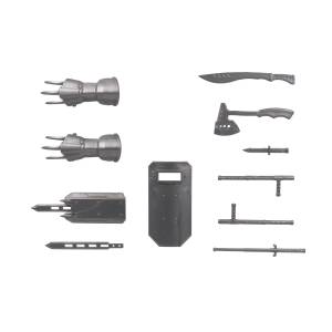 PuriPla Figure: Weapons - Weapon Workshop Vol.2 (Plastic Model Kit) [DIG]