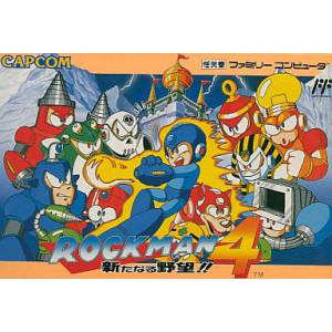 Rockman 4 - Aratanaru Yabou!! / Mega Man 4 [FC - Used Good Condition]