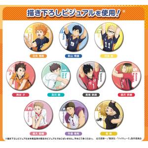 Haikyuu!!: Can Badge Collection (10 Packs / Box) [Bandai]