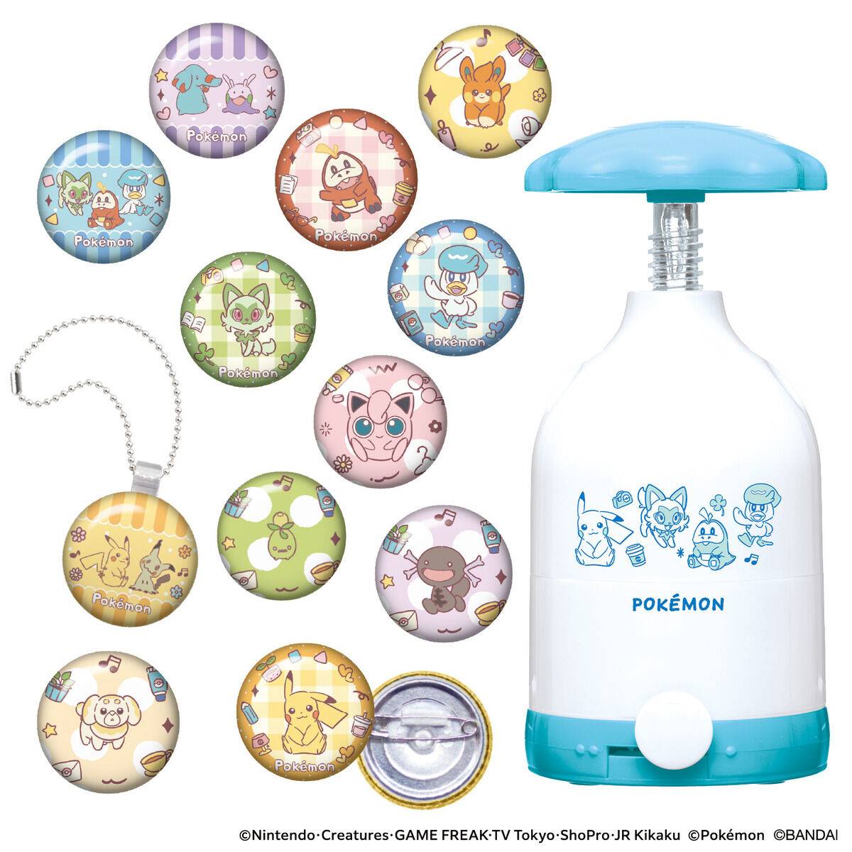 Can Badge good! Pokemon set [Bandai]