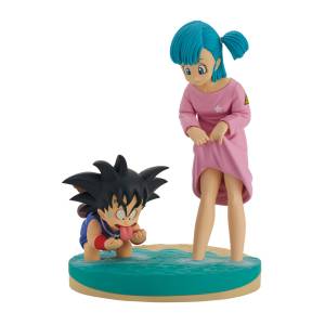 Ichiban Kuji (Last One Prize): Dragon Ball DRAGON HISTORY - Revible Moment - Son Goku & Bulma [2nd Hand]