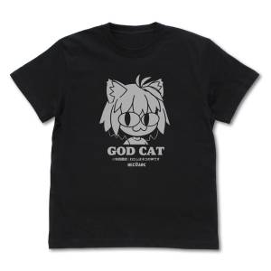 Tsukihime: A Piece of Blue Glass Moon - T-Shirt - Neco-Arc GOD CAT - Black (XL) [COSPA]