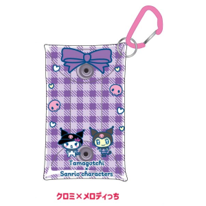 Tamagotchi Uni x Sanrio: Clear Multi Case - Kuromi x Melody (S) [Bandai]