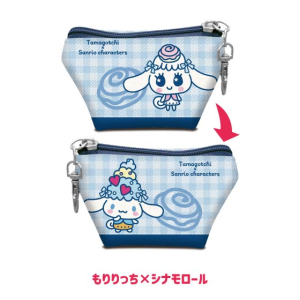 Tamagotchi Uni x Sanrio: Earphones Pouch - Moririch x Cinnamoroll [Bandai]
