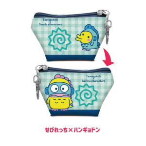 Tamagotchi Uni x Sanrio: Earphones Pouch - Sebiretchi x Hangyodon [Bandai]