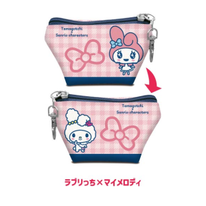 Tamagotchi Uni x Sanrio: Earphones Pouch - Lovelitchi x My Melody [Bandai]