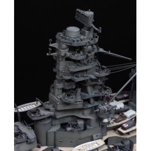 1/350: 3EX-1 - Japanese Navy Aviation Battleship - Ise/Hyuga Bridge (Plastic Model Kit) [Fujimi]