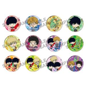 Mob Psycho 100 III: Sparkling Can Badge Collection - Colored Pencil Ver. (12 Packs Box) [Kadokawa]