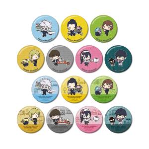 Jujutsu Kaisen x Sanrio: Trading Glitter Badges (Kaidama/Tamaori) (14 Packs Box) [Arma Bianca]