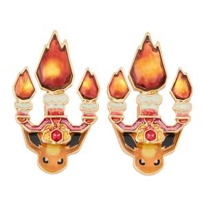 Pokemon: Earrings - Terastal Flareon  [The Pokémon Company]