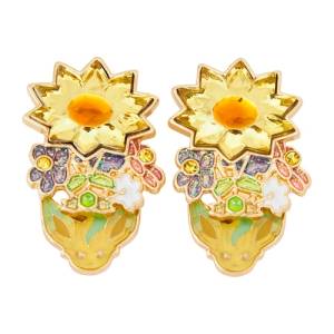 Pokemon: Earrings - Terastal Leafeon  [The Pokémon Company]