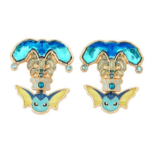 Pokemon: Clip-On Earrings - Terastal Vaporeon [The Pokémon Company]