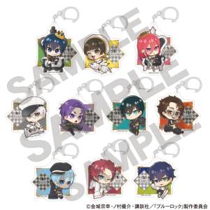Blue Lock: Trading Acrylic Keychain - Mini Character Chess Ver. (10 Packs Box) [Crux]