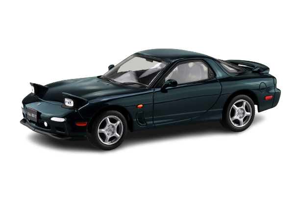 Rakupla Snap Kit: MAZDA RX-7 Infini FD3S (Montego Blue Mica) 1/32 [Aoshima]