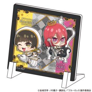 Blue Lock: Acrylic Panel - Bachira & Chigiri (Mini Character Chess Ver.) [Crux]