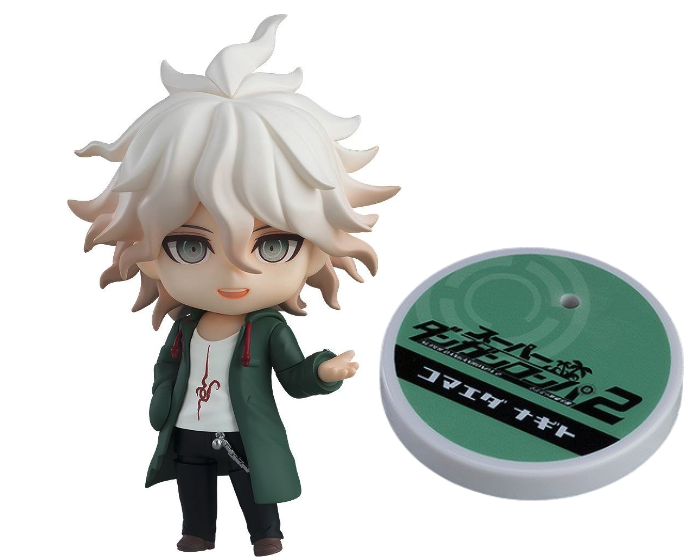 ゲームキャラクター Danganronpa - Komaeda Nagito Nendoroid reload-komaeda-nagito-figure-