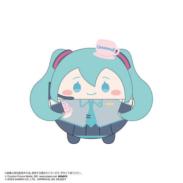 Hatsune Miku x Cinnamoroll: Fuwa Kororin M Size - Hatsune Miku (Nom Nom) [Max Limited]