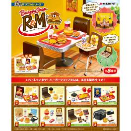 Amazon | リーメント ぷちサンプル Burger Shop R&M 1BOX 約H115