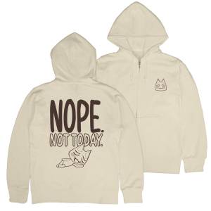 Doko Demo Issyo: Zip Hoodie - Toro - Nope, Not Today Ver. - Beige (XL) [COSPA]