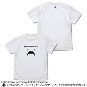 PlayStation: T-shirt - DualSense Wireless Controller Ver. - White (XL) [COSPA]
