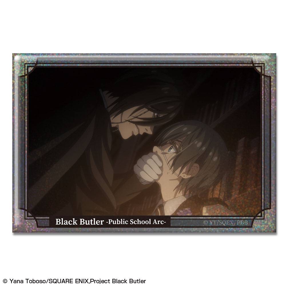 Black Butler: Public School Arc  Holographic Badge  Sebastian Michaelis & Ciel Phantomhive (Ver.D) [License Agent]