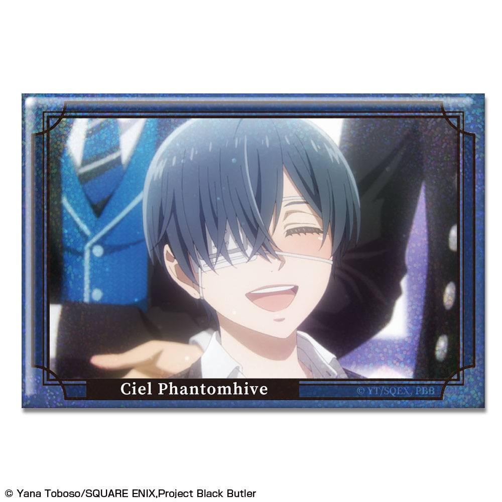 Black Butler: Public School Arc  Holographic Badge  Ciel Phantomhive (Ver.D) [License Agent]