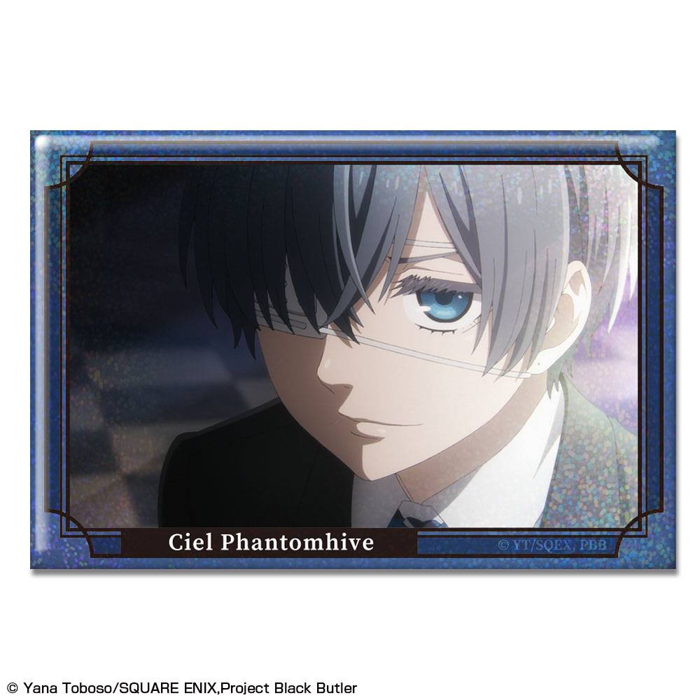 Black Butler: Public School Arc  Holographic Badge  Ciel Phantomhive (Ver.F) [License Agent]