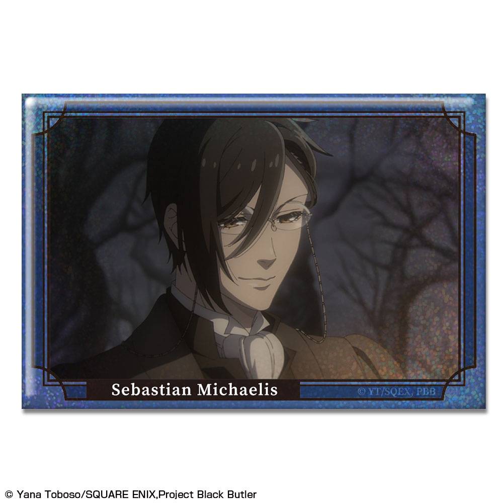 Black Butler: Public School Arc  Holographic Badge  Sebastian Michaelis (Ver.G) [License Agent]