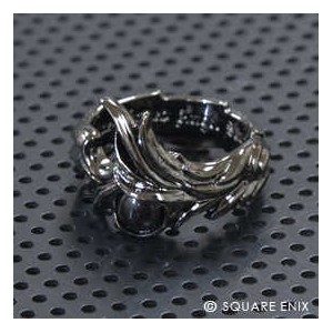 13号】FINAL FANTASY VII セフィロス ブラックシルバーリング FFVII
