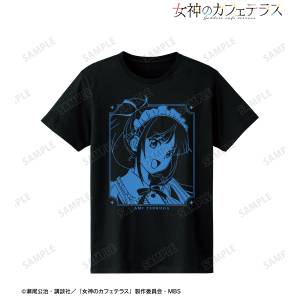 The Café Terrace and Its Goddesses: T-Shirt (XL) - Ami Tsuruga (Neon Blue) [Arma Bianca]