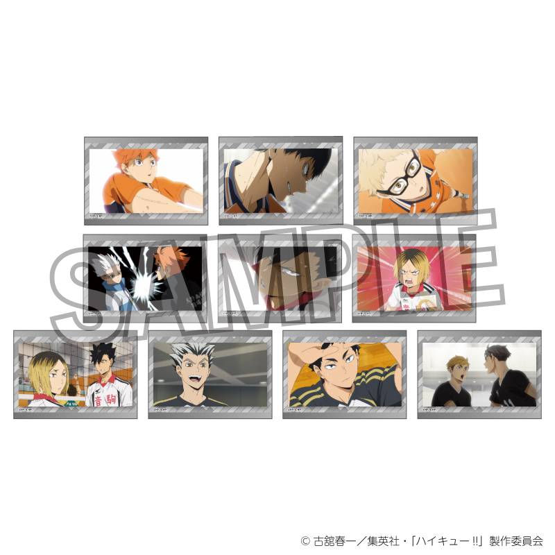 Haikyuu!!: Trading Stickers Box B (10 Packs Box) [PROOF]