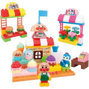 Anpanman the Shopkeeper: Lots of Blocks! Let's Play a Lot! [Bandai]