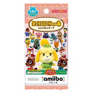Amiibo Cards: Animal Crossing / Doubutsu No Mori - Vol.4 - 1 Pack [Nintendo]