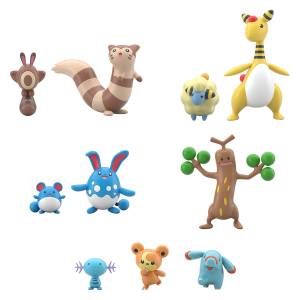 Pokemon Scale World: Johto Region 2 Set (Candy Toy) [Bandai]