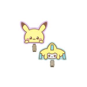 Pokemon: Pokepeace - Rubber Hair Clip - Pikachu & Jirachi [The Pokémon Company]