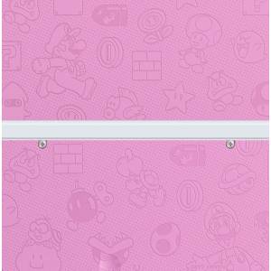 Nintendo New 3DS - Cover Plates No.025 - Mario Monogram Pink [Occasion / Loose]