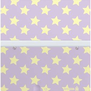 Nintendo New 3DS - Cover Plates No.028 - Star Purple [Occasion / Loose]