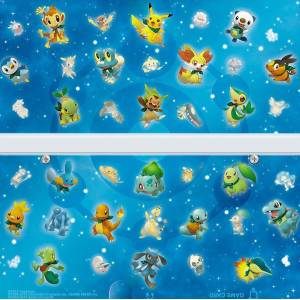 Nintendo New 3DS - Cover Plates No.063 - Pokemon Characters [Used / Loose]