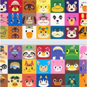 Nintendo New 3DS - Cover Plates No.068 - Doubutsu no Mori [Used / Loose]