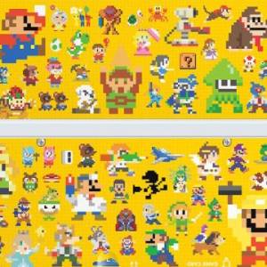 Nintendo New 3DS - Cover Plates No.067 - Super Mario Maker [Used / Loose]
