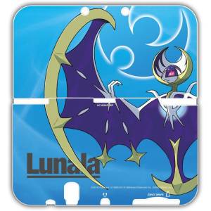 New Nintendo 3DS LL / XL - Pocket Monsters TPU Cover - Lunala [Used / Loose]