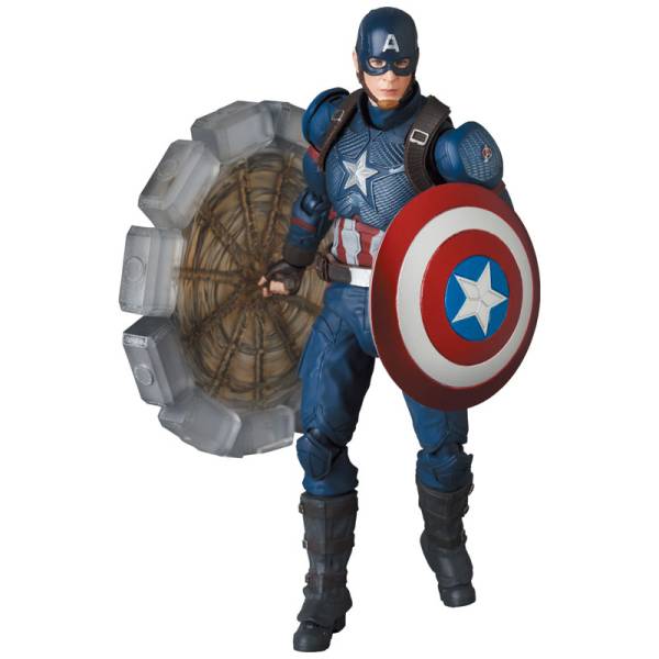 アメコミ No.130 MAFEX CAPTAIN AMERICA ENDGAME Ver Avengers: Endgame MAFEX No.130 Captain America Action Figure