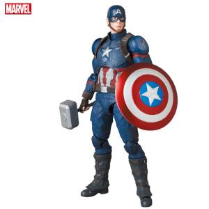 MAFEX (No.130): Avengers: Endgame - Captain America (Endgame Ver.) [Medicom Toy - Used]