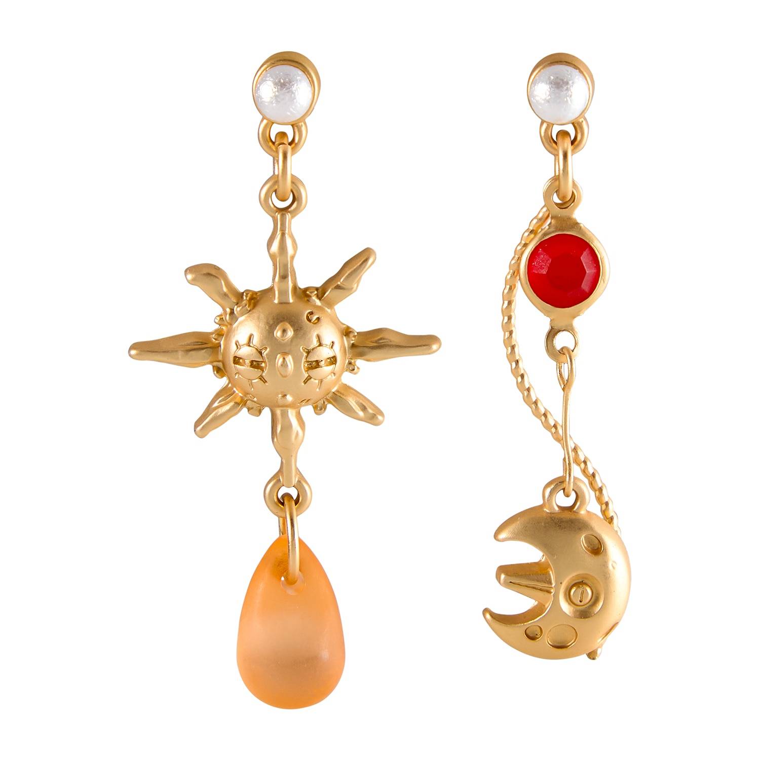 Pokemon: Earrings - 98 - Solrock & Lunatone [The Pokemon Company]